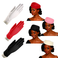 Pill Box Hats & Gloves Go Together