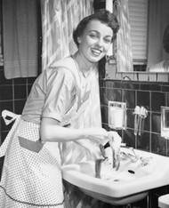 How to Wash Fabric Gloves from the 40's to Now