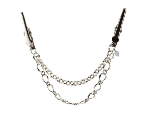 Sweater Guard Double Chain with Slim Clip - Free Organza Gift Bag