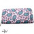Pink Paisley Print Zip Wallet Clutch Easy to Hold & Carry 8 x4" 