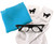 50s Accessories - Cat Eye Glasses, Scarf, Black Poodle Socks - Shop & Save