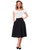 Black High Waist Skirt w Pockets by Steady  - Size Small and Medium
