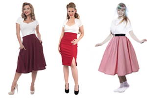 Retro Style Skirts at Hey Viv !