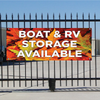 Boat & RV Storage Available Banner - Fall