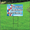 We Sell Packing Materials Self Storage Sign - Balloon Sky