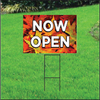 Now Open Self Storage Sign - Fall