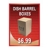 Dish Barrel Boxes Sign $6.99 - Jenkins