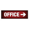 Office Sign - arrow point right