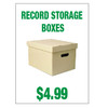 Record Storage Boxes Sign