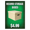 Record Storage Boxes Sign