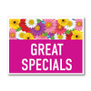 Colorful Bouquet Self Storage Yard Signs