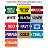 Cheer Sign Colors