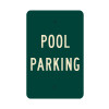 Pool Parking Sign