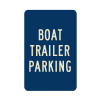 Boat Trailer Parking Sign