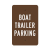 Boat Trailer Parking Sign