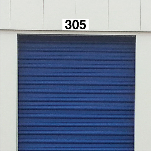 Self Storage Unit and Door Number Plaques Signquick