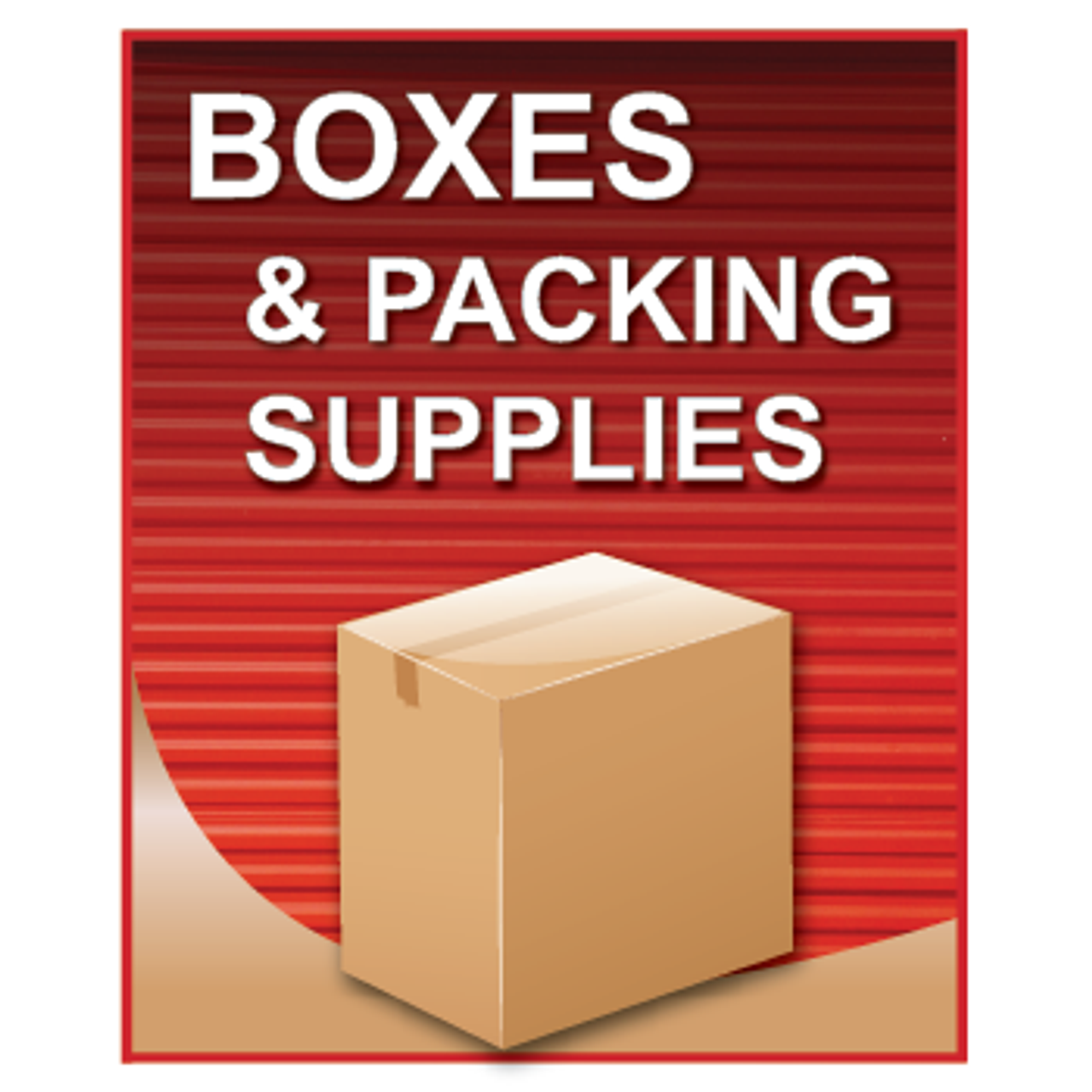 Boxes and Packing Supplies Signs - Jenkins