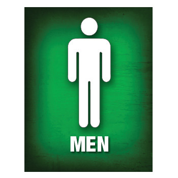 Men's Restroom Sign Signquick