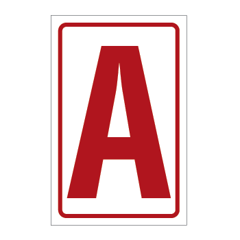 Devon Self Storage Building Number Plaques - 11