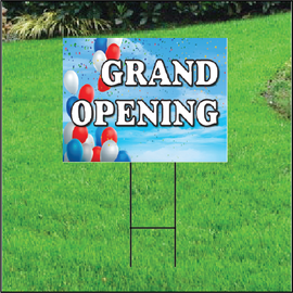 Grand Opening Self Storage Sign - Balloon Sky