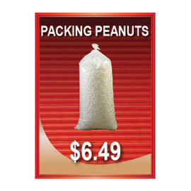Packing Peanuts Sign $6.49 - Jenkins