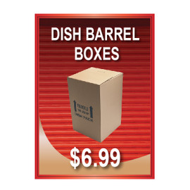 Dish Barrel Boxes Sign $6.99 - Jenkins