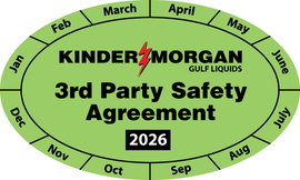 3rd Party Safety Agreement - Hard Hat Decal 