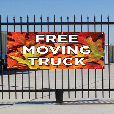 Free Moving Truck Banner Fall Signquick