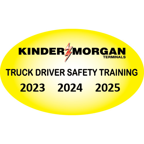 Truck Driver Training - Hard Hat Decal