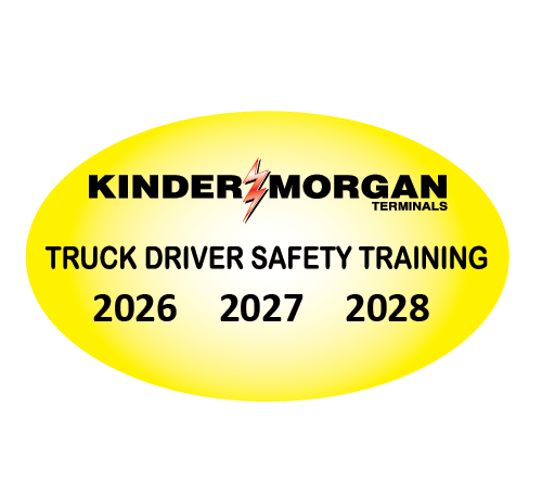 Truck Driver Training - Hard Hat Decal