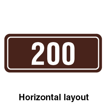 Self Storage Unit and Door Number Plaques Signquick