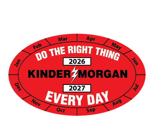 Do The Right Thing with months- Hard Hat Decal 