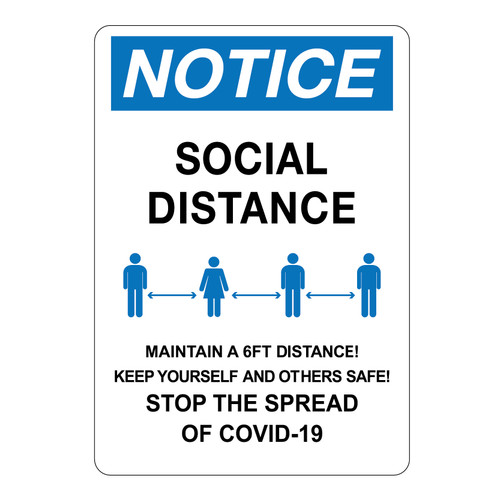 Social Distancing Signs