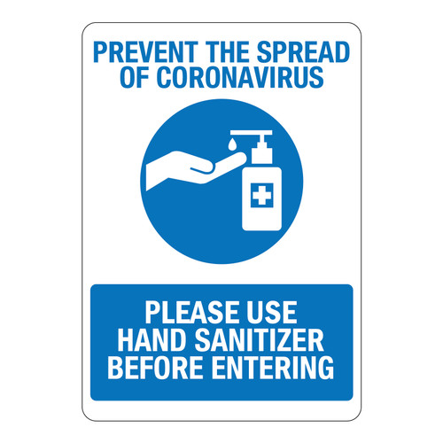 Prevent the Spread of Coronavirus Signs