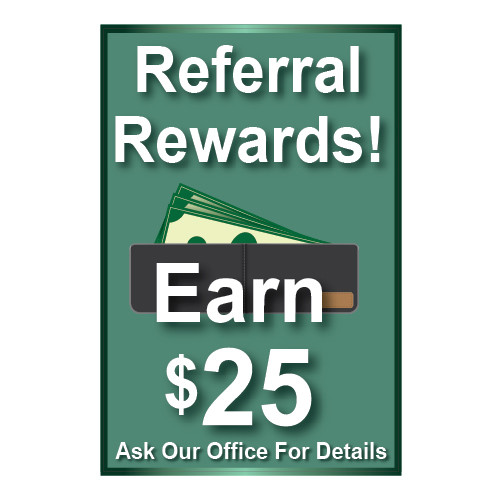 Referral Rewards Signs