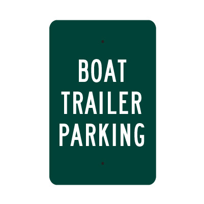 Boat Trailer Parking Sign Signquick