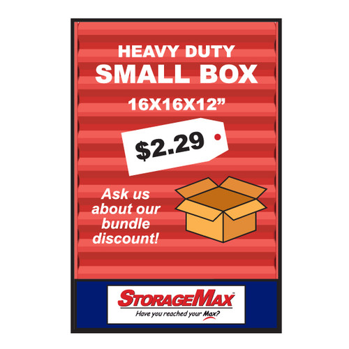 Small Box Sign - StorageMax