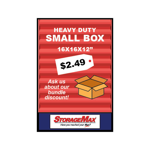 Small Box Sign - StorageMax