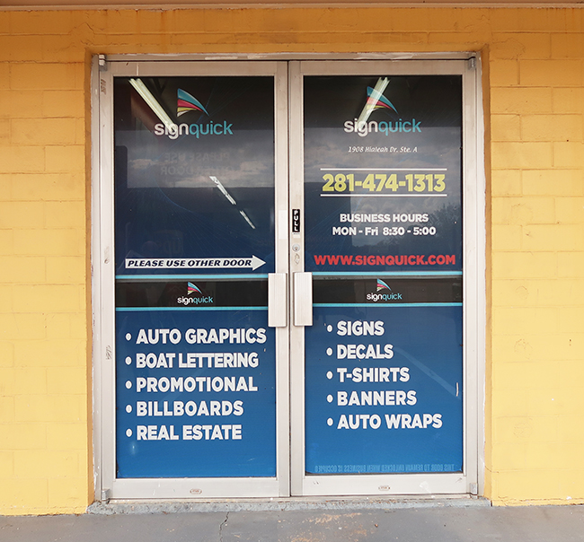 Perforated Window Film - Signquick