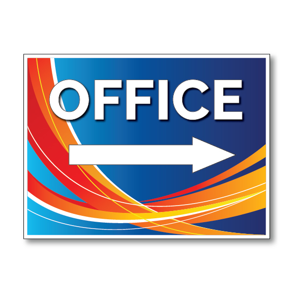 Blue Swoosh Self Storage Yard Signs - Signquick