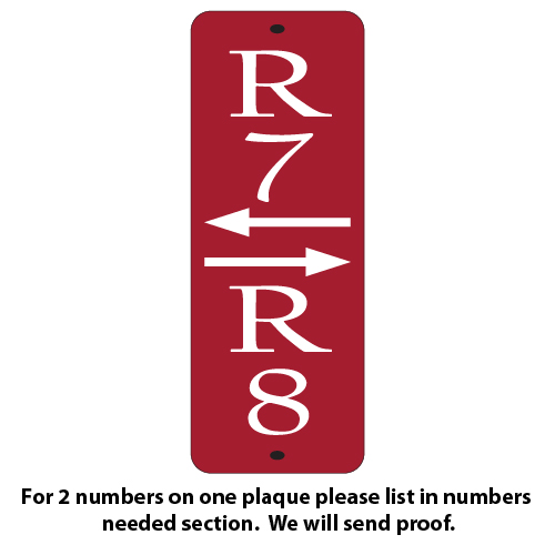 RV Park Heavy Duty Reflective Mini Site Signs - 3
