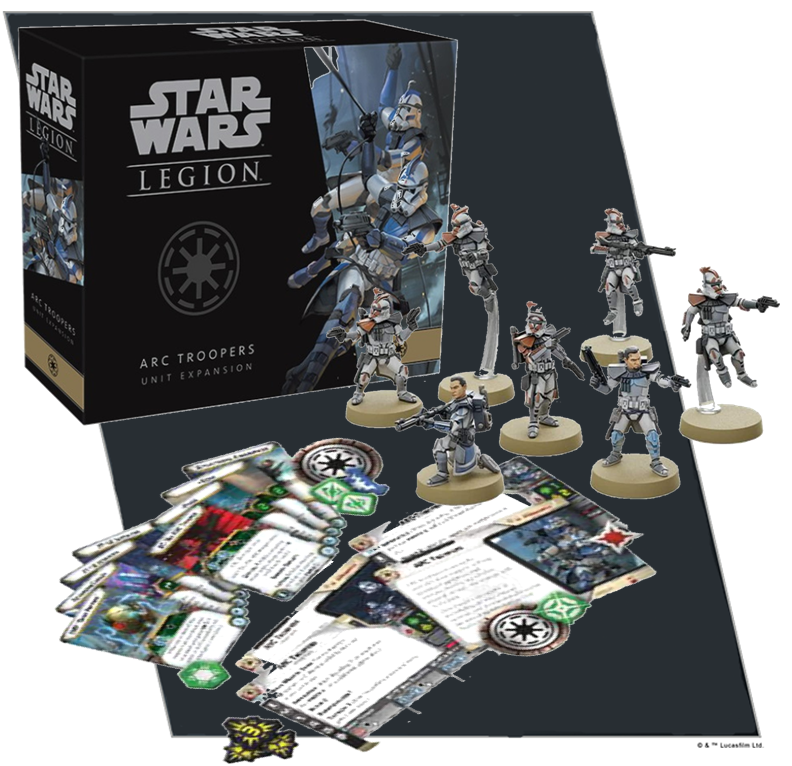 Star Wars Legion: ARC Troopers Unit Exp
