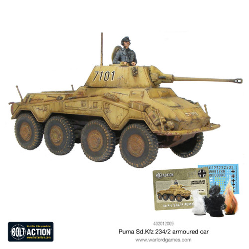 Bolt Action: Puma Sd.Kfz 234/2 Armoured Car