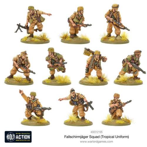 Bolt Action: Fallschirmjager tropical uniform