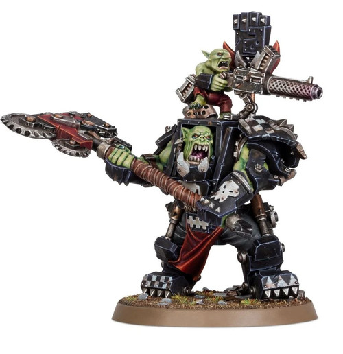 ORKS ORK WARBOSS IN MEGA ARMOUR