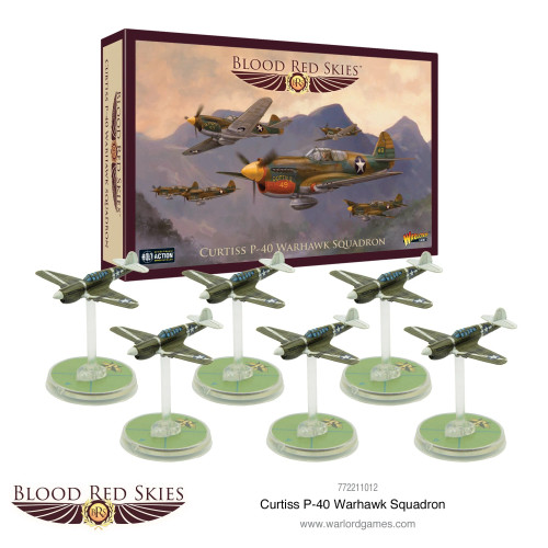 Blood Red Skies: Curtis P-40 Warhawk Squadron