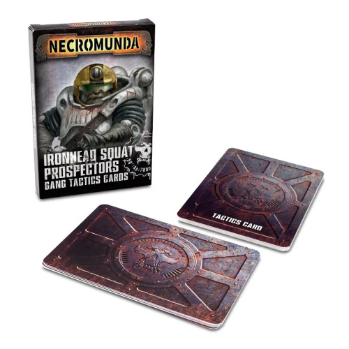 NECROMUNDA: IRONHEAD SQUAD PROSPECTOR TACTICS CARDS