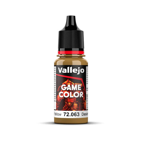 Vallejo Game Color: Desert Yellow (New Formula)