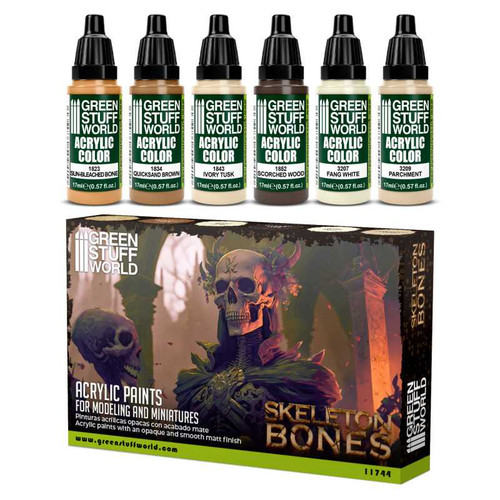 GSW: Set Pinturas - Skeleton Bones