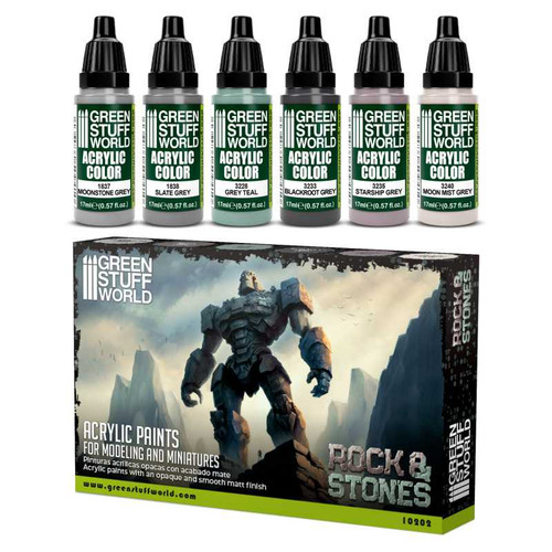 GSW: Set Pinturas - Rock & Stone